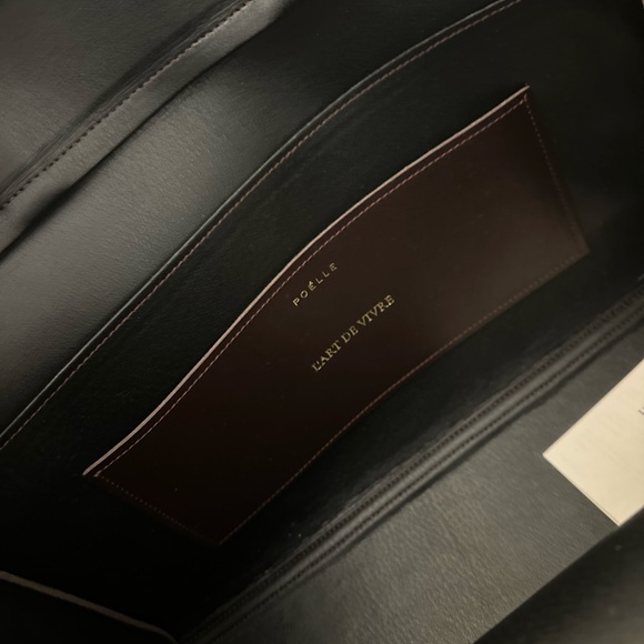 MEDIUM CAROLYN TOTE BAG IN BROWN - Picture 6 of 8